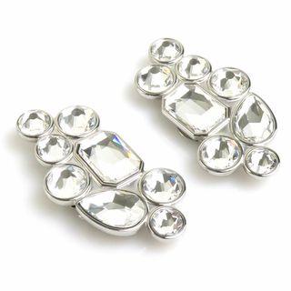 スワロフスキー(SWAROVSKI)のスワロフスキー SWAROVSKI  シューズクリップ メタル/スワロフスキー クリア レディース 送料無料【中古】 r9741f(その他)