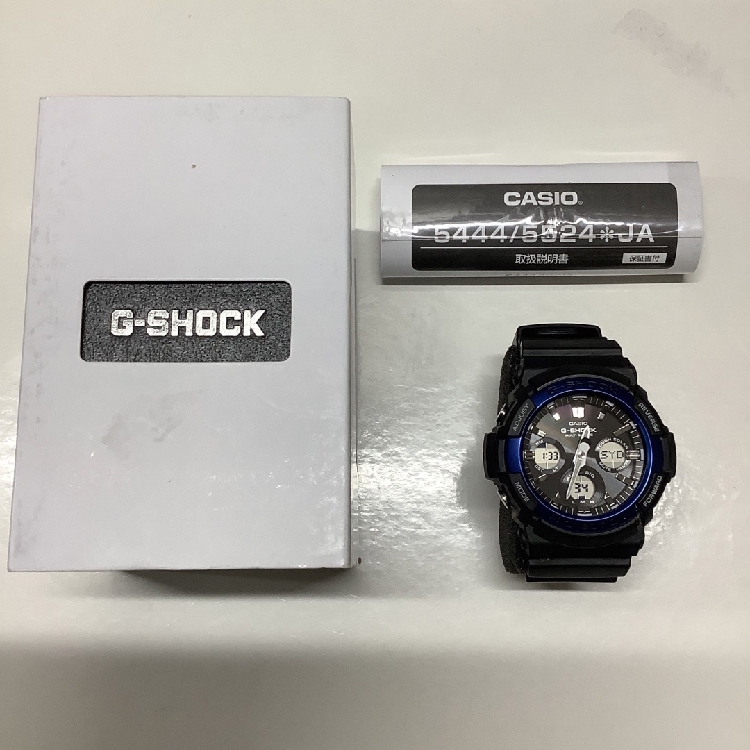 カシオ　G-SHOCK  GAW-100B-1A2JF   ブラック　r557