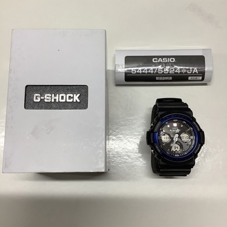 ジーショック(G-SHOCK)のカシオ　G-SHOCK  GAW-100B-1A2JF   ブラック　r557(腕時計(アナログ))