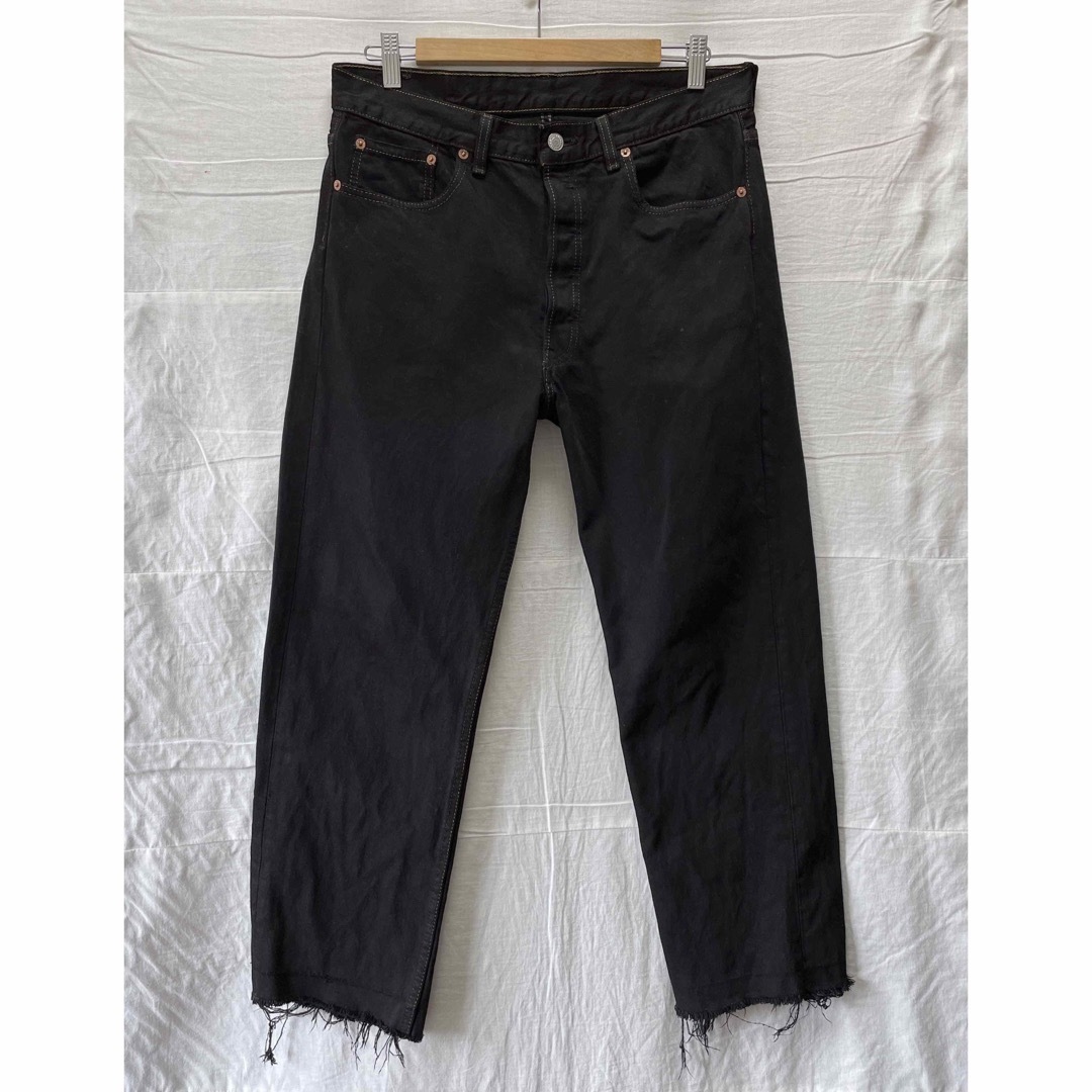 90's USA製 Levi's 501 w34 ブラック 501-0115