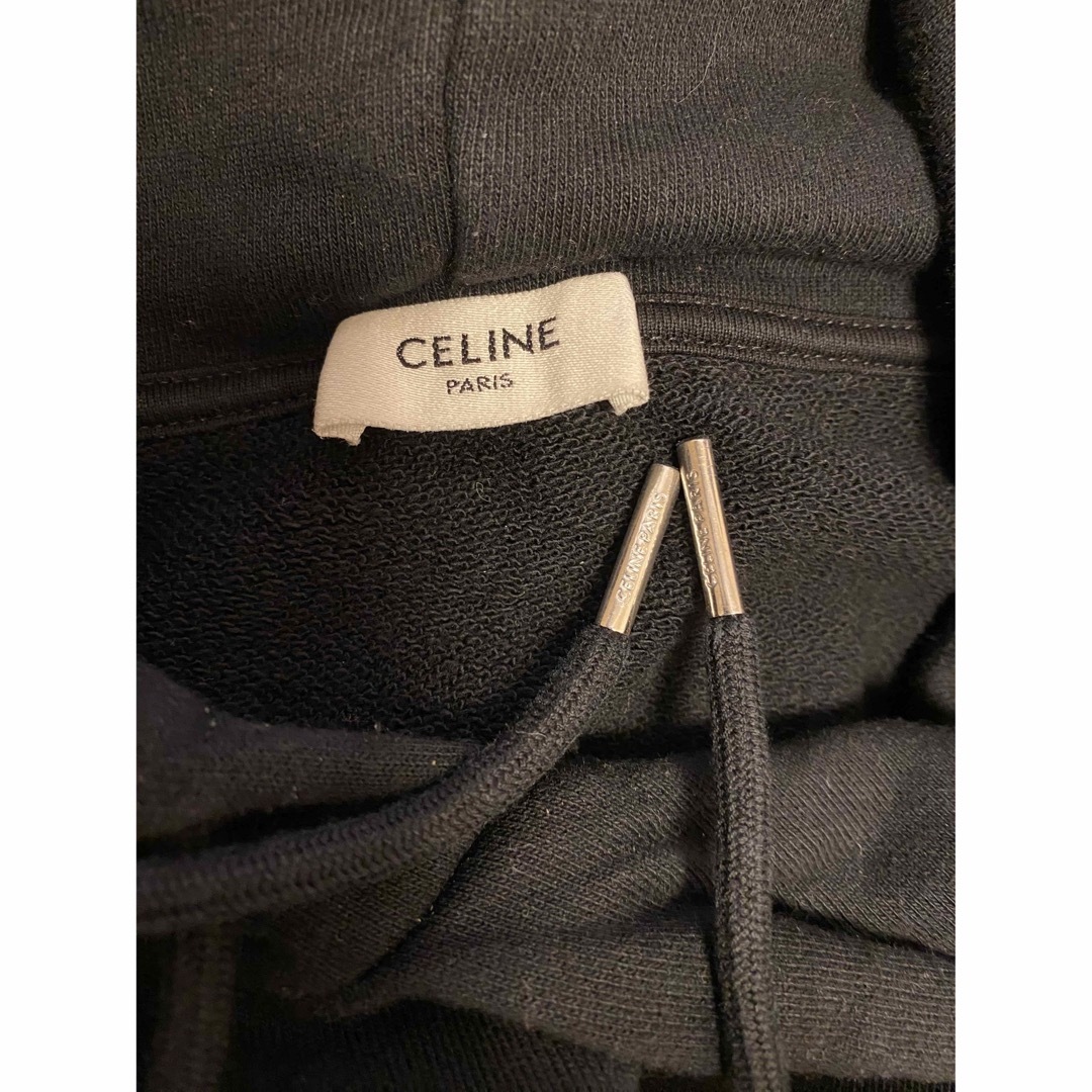 正規 21SS CELINE セリーヌ ロゴ パーカー