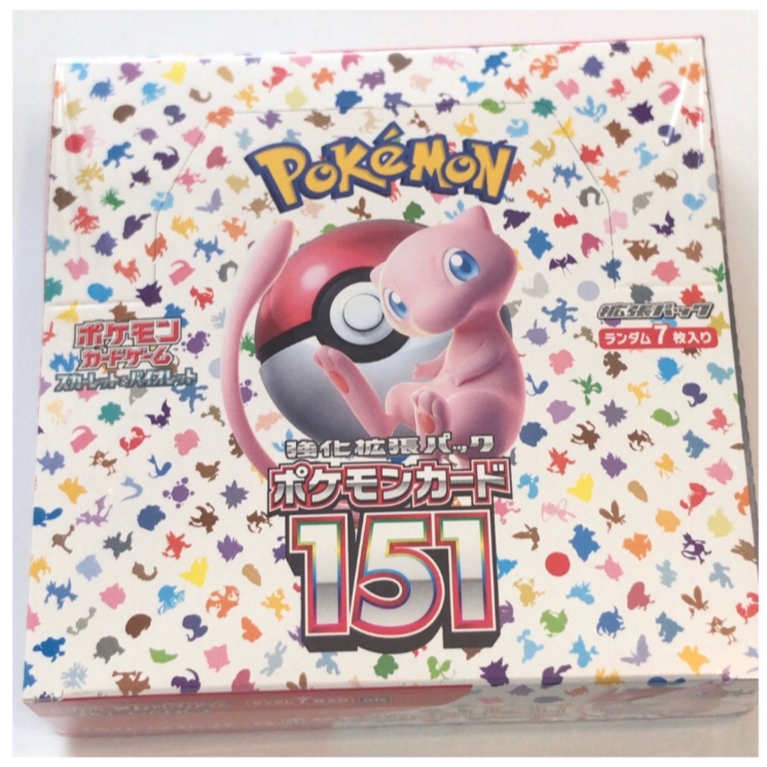 ポケカ 151 box シュリンクあり-