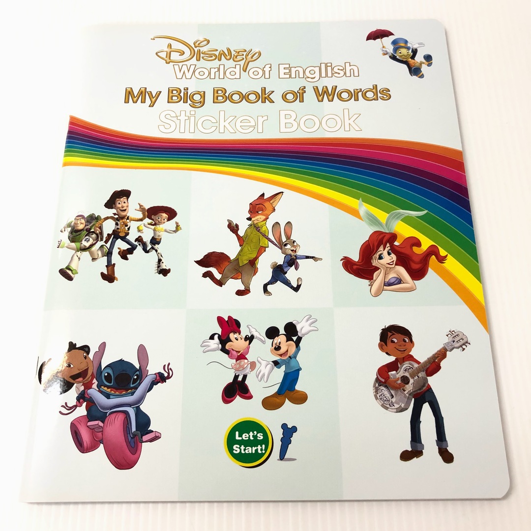 未開封　最新版　MY BIG BOOK  OF WORDS  DWE ディズニー