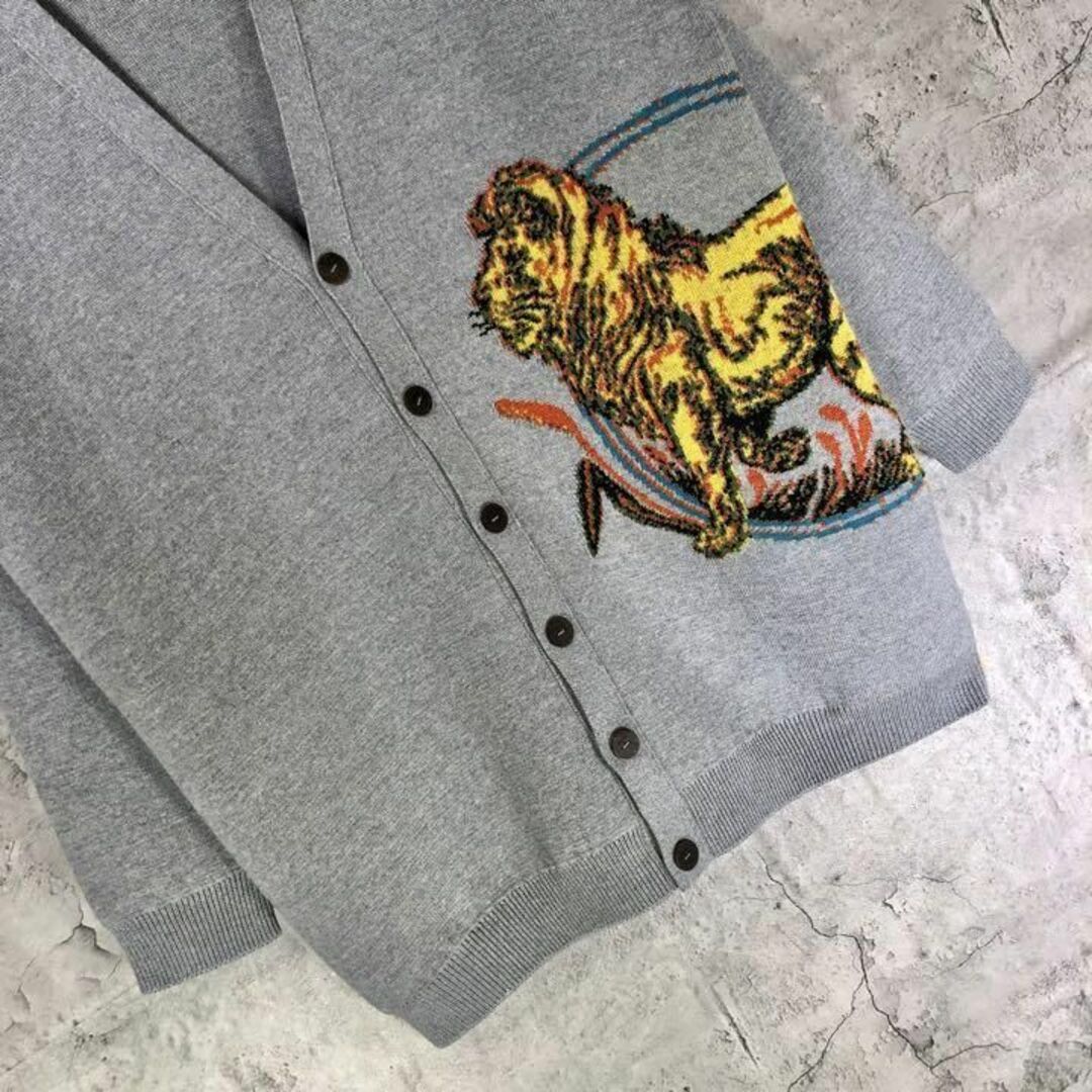 『LOEWE』ロエベ (L) モヘヤ混ロングカーディガン /オーバーサイズ