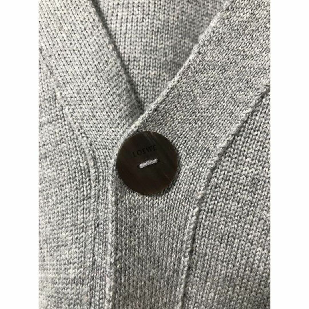 『LOEWE』ロエベ (L) モヘヤ混ロングカーディガン /オーバーサイズ