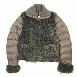 モンクレール(MONCLER)のモンクレール ダウンジャケット アウター IVRAIE カルガンラムファー (ダウンジャケット)