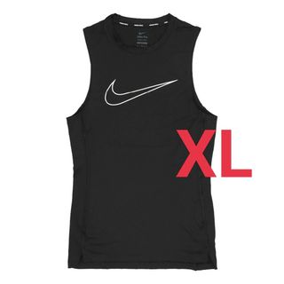 ナイキ(NIKE)の新品未使用 ナイキ プロ Dri-FITフィット スリーブレス ブラック XL(タンクトップ)