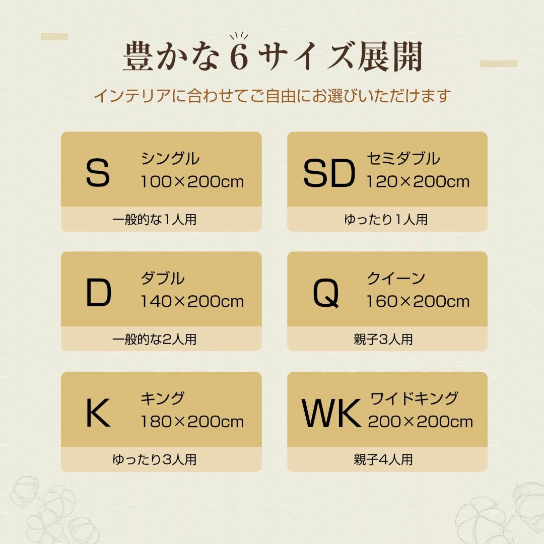 【色: アイボリー】Keusnix 敷きパッド シングル 綿100% タオル地