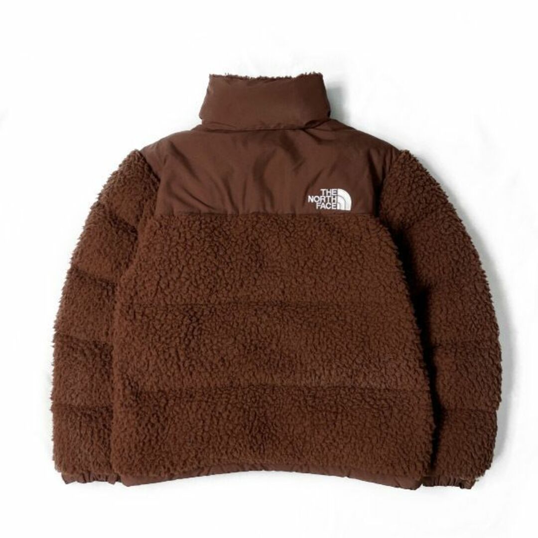 ノースフェイス ボア ダウン シェルパ ヌプシ US限定(XL)茶 190122-www
