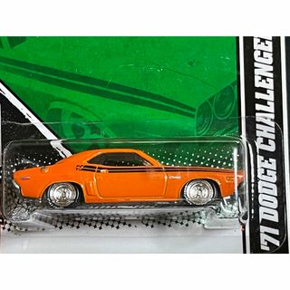 ホットウィール ガレージ 1971 ダッジ チャレンジャー オレンジ