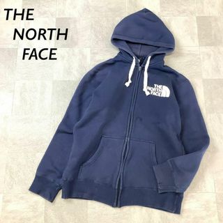 ザノースフェイス(THE NORTH FACE)のTHE NORTH FACE ジップアップ パーカー ネイビー(パーカー)