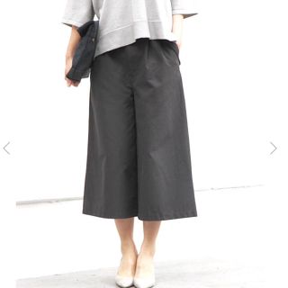 ザダファーオブセントジョージ(The DUFFER of ST.GEORGE)のダファー/ GAUCHO PANTS: ガウチョパンツ (Sサイズ•スミクロ)(キュロット)