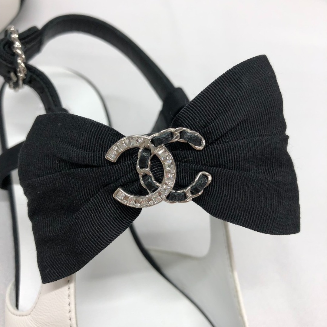 CHANEL - 【ネット限定】シャネル CHANEL ココマーク リボンフラット