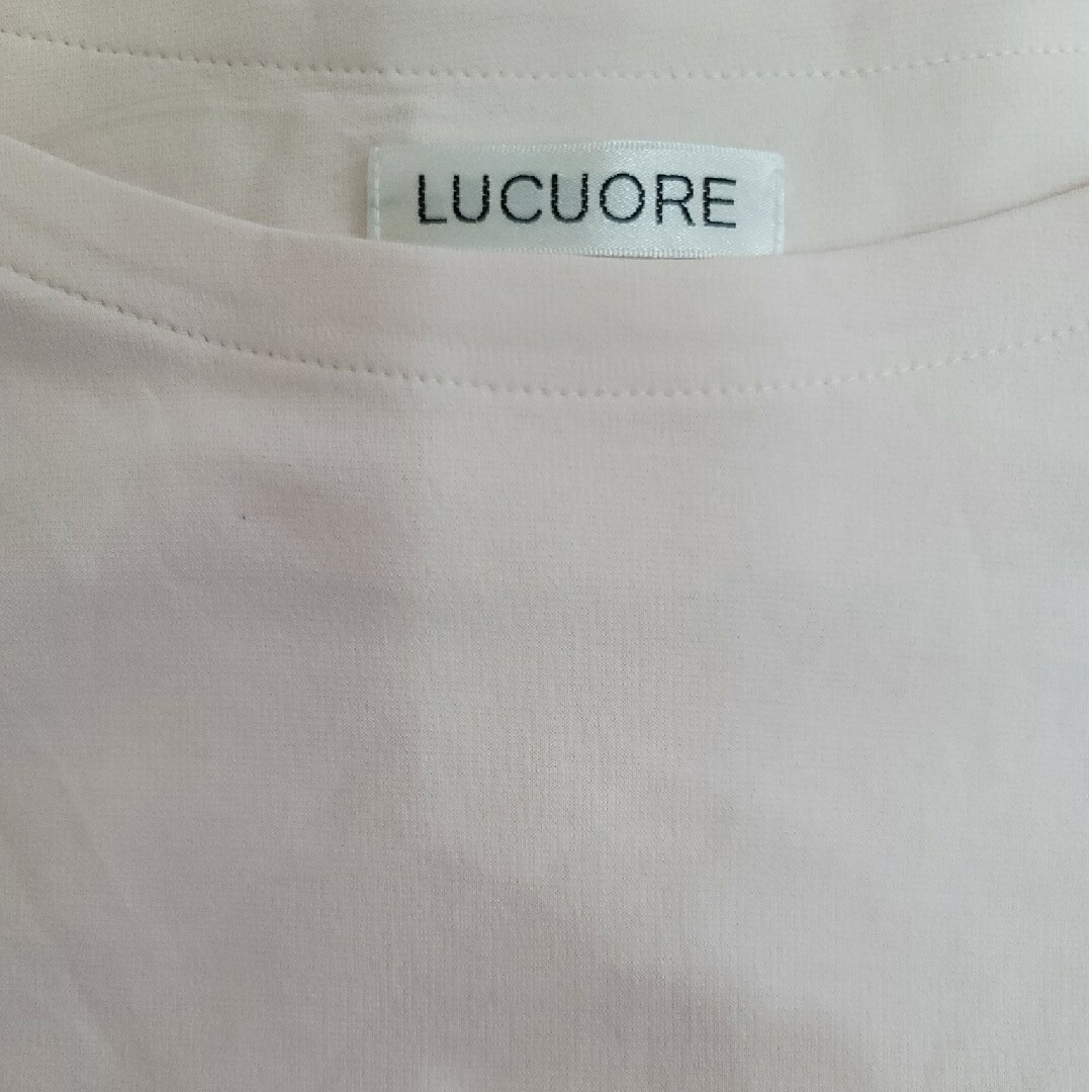 新品!!LUCUORE 3色スリーブ切替チュニック レディースのトップス(チュニック)の商品写真