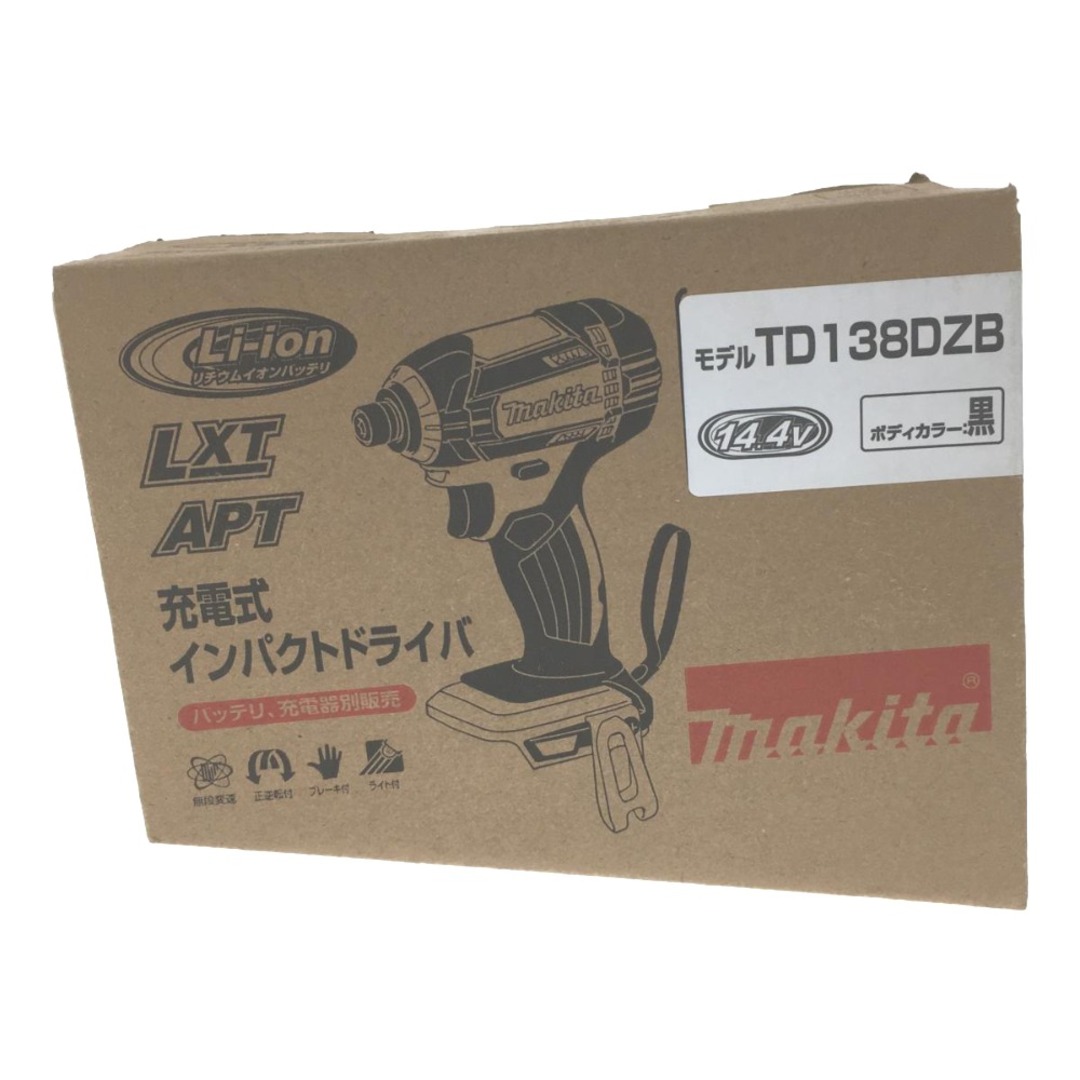 △△MAKITA マキタ MAKITA インパクトドライバ 14.4V TD138D-