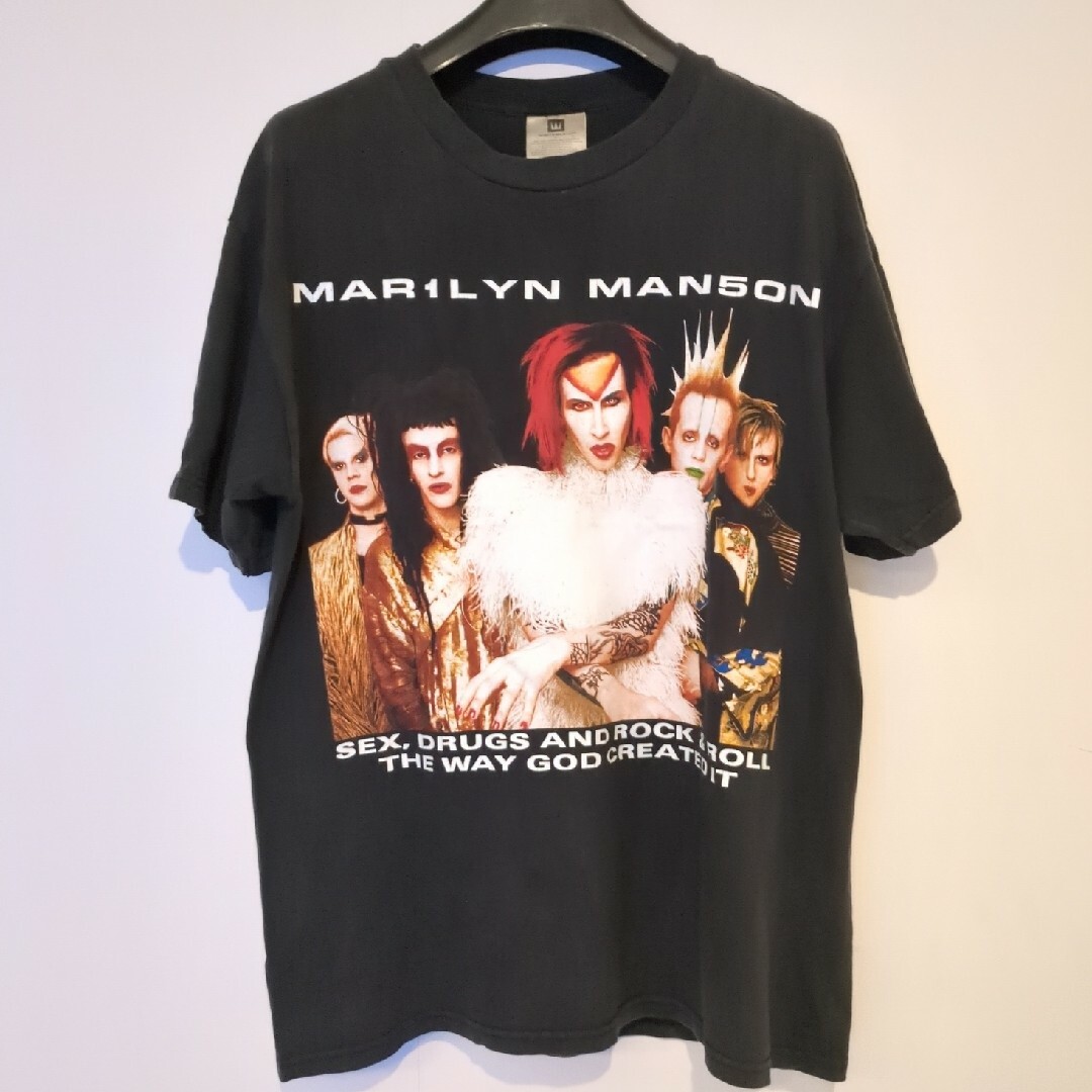 【L】Marilyn Manson tシャツ ビンテージTEE