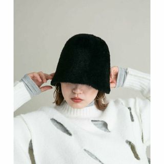 ケービーエフ(KBF)の【BLACK】ファーサーモベルHAT(ハット)