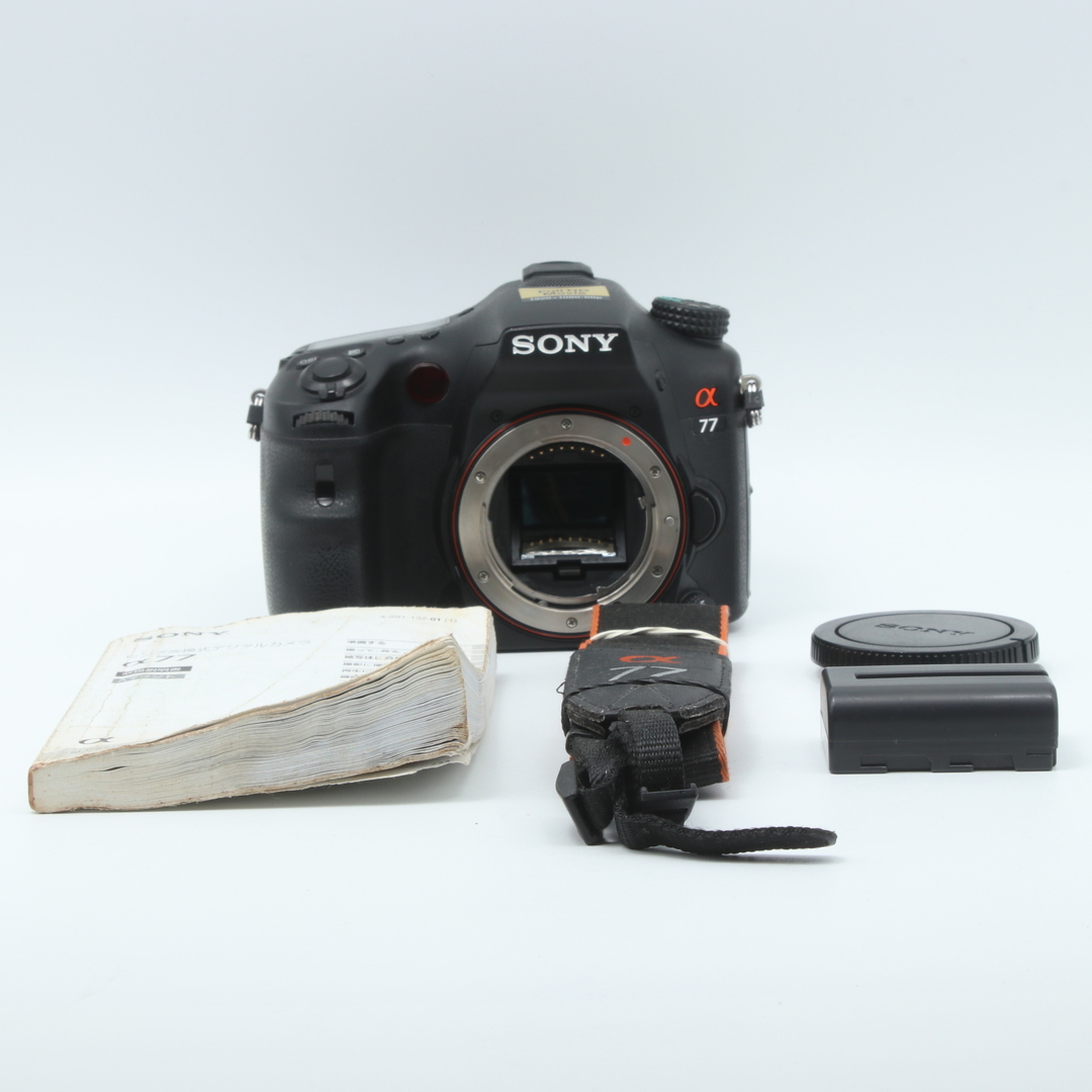 ソニー SONY α77 SLT-A77V おまけ広角望遠レンズセット