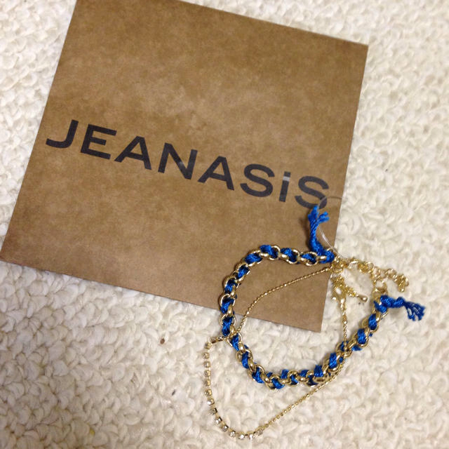 JEANASIS(ジーナシス)のJEANASIS ブレスレット レディースのアクセサリー(ブレスレット/バングル)の商品写真