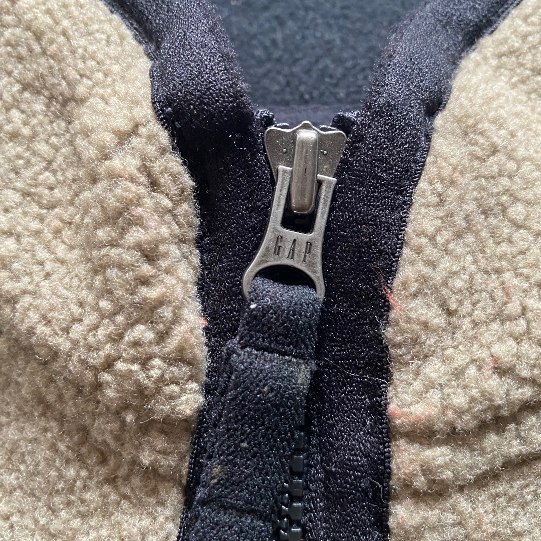GAP - 90s- oldGAP オールドギャップ フリースベスト L ベージュの通販