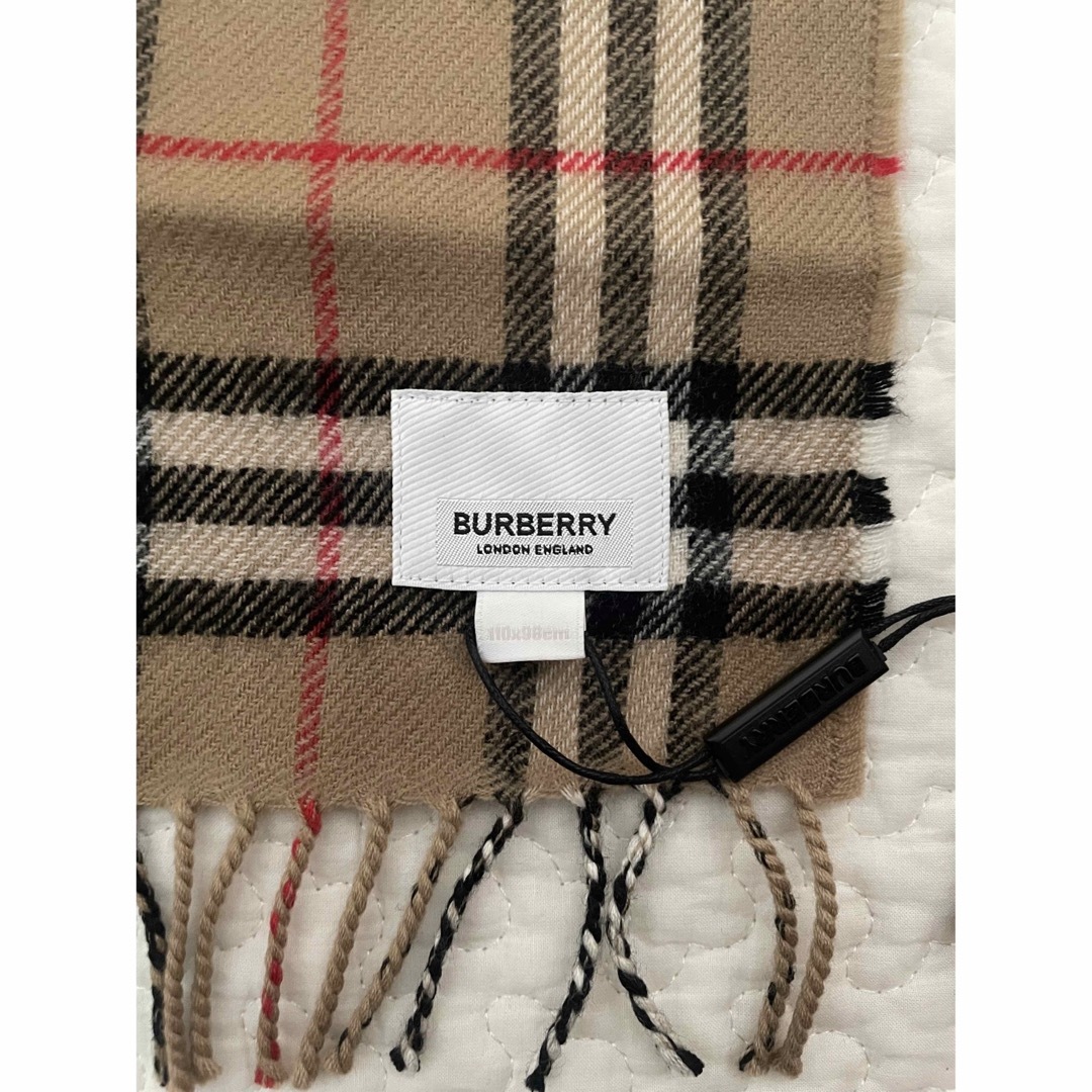 BURBERRY - 【新品タグ付】バーバリー ヴィンテージチェック ウール