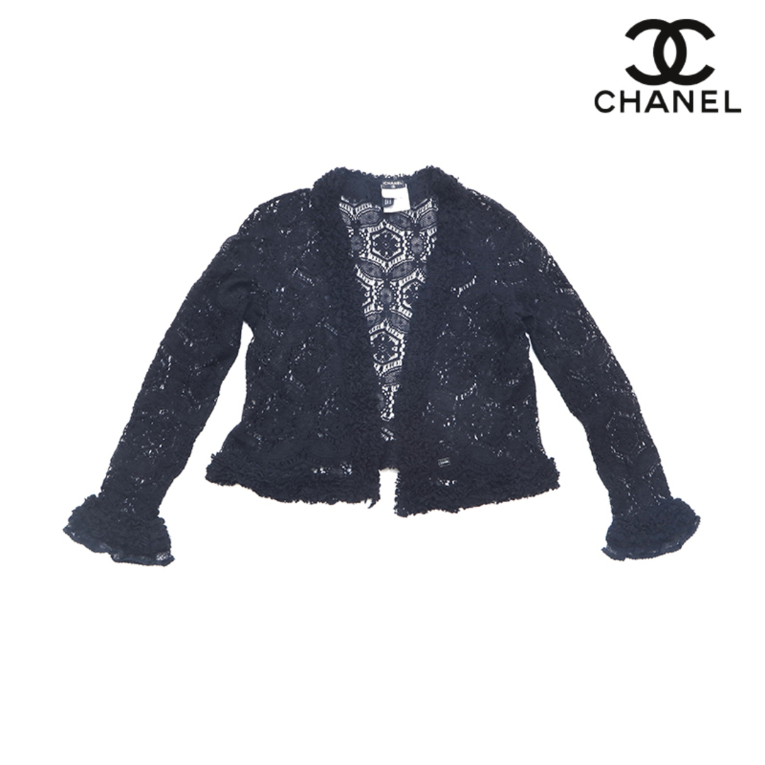 シャネル CHANEL レース カーディガン