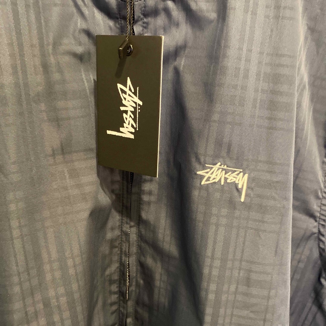 【新品・未使用品】STUSSY PLAID TRACK JACKET Lサイズ