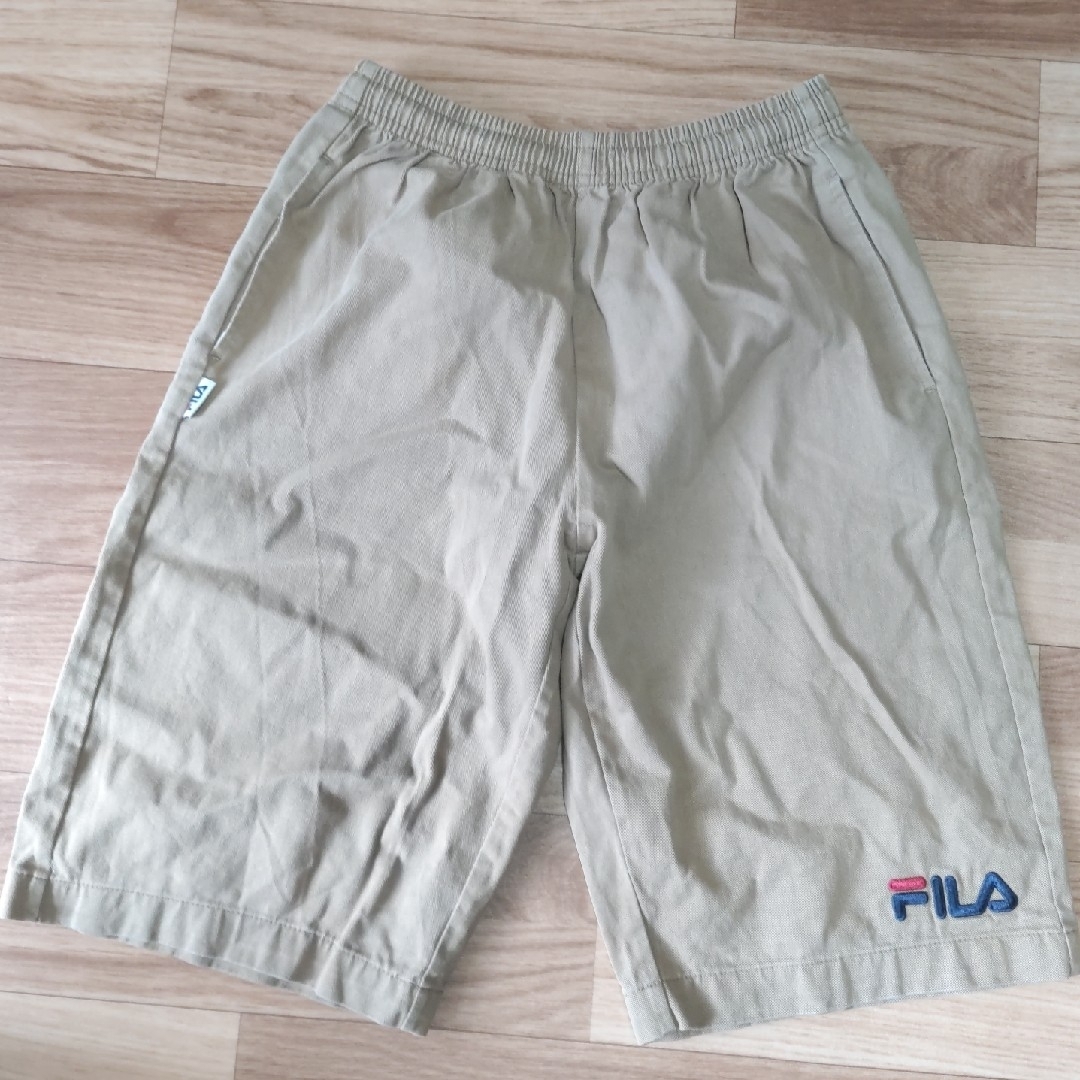 OUTDOOR(アウトドア)のOUTDOOR＆FILA　半ズボン２枚セット　150 キッズ/ベビー/マタニティのキッズ服男の子用(90cm~)(パンツ/スパッツ)の商品写真