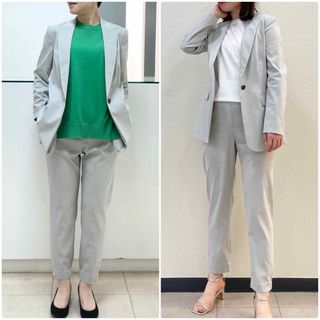 Theory luxe - theory luxe 23SS Crisp Linen ジョガーパンツ グレーの