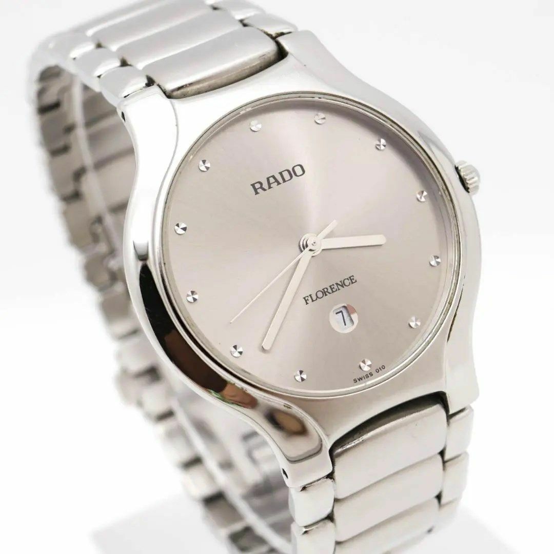 《美品》RADO FLORENCE 腕時計 シルバー ヴィンテージ デイト g