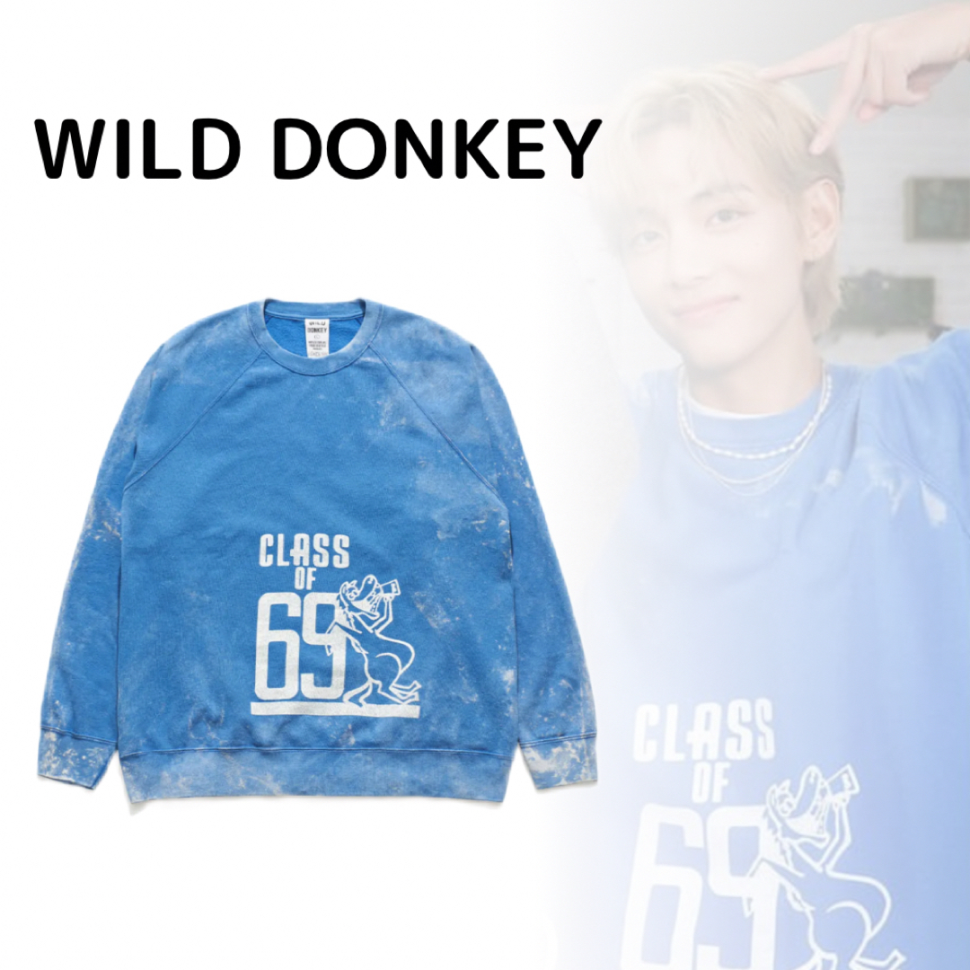 テテ愛用★WILD DONKEY stron w bleached royal