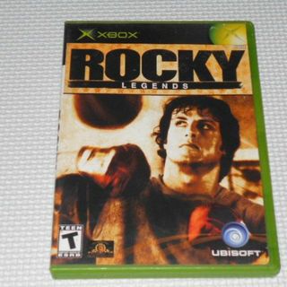 エックスボックス(Xbox)のxbox★ROCKY LEGENDS 海外版 北米版★箱付・説明書付・ソフト付(家庭用ゲームソフト)