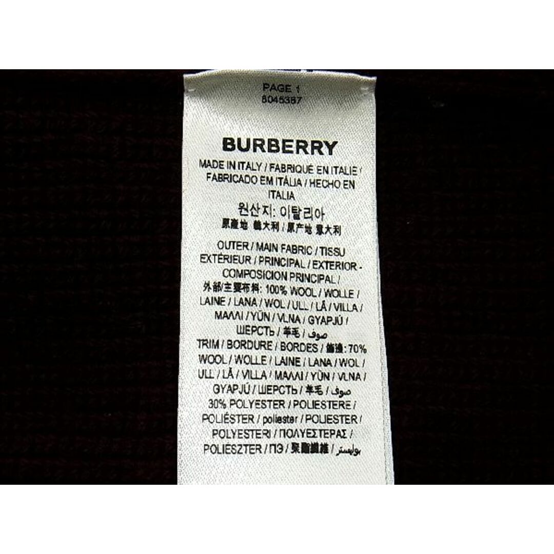 BURBERRY - □新品同様□ BURBERRY バーバリー ウール100％ スター 星