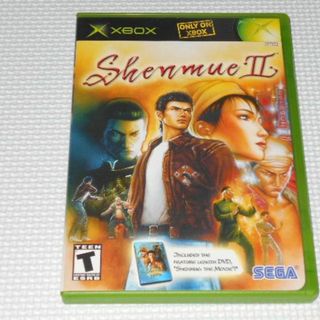 エックスボックス(Xbox)のxbox★Shenmue 2 海外版 北米版 シェンムー シュリンク無し(家庭用ゲームソフト)