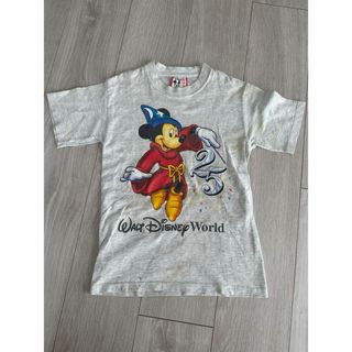 ディズニー(Disney)のアメリカ購入ディズニーTシャツ6/8才ヴィンテージ 古着ミッキー25周年USA(Tシャツ/カットソー)