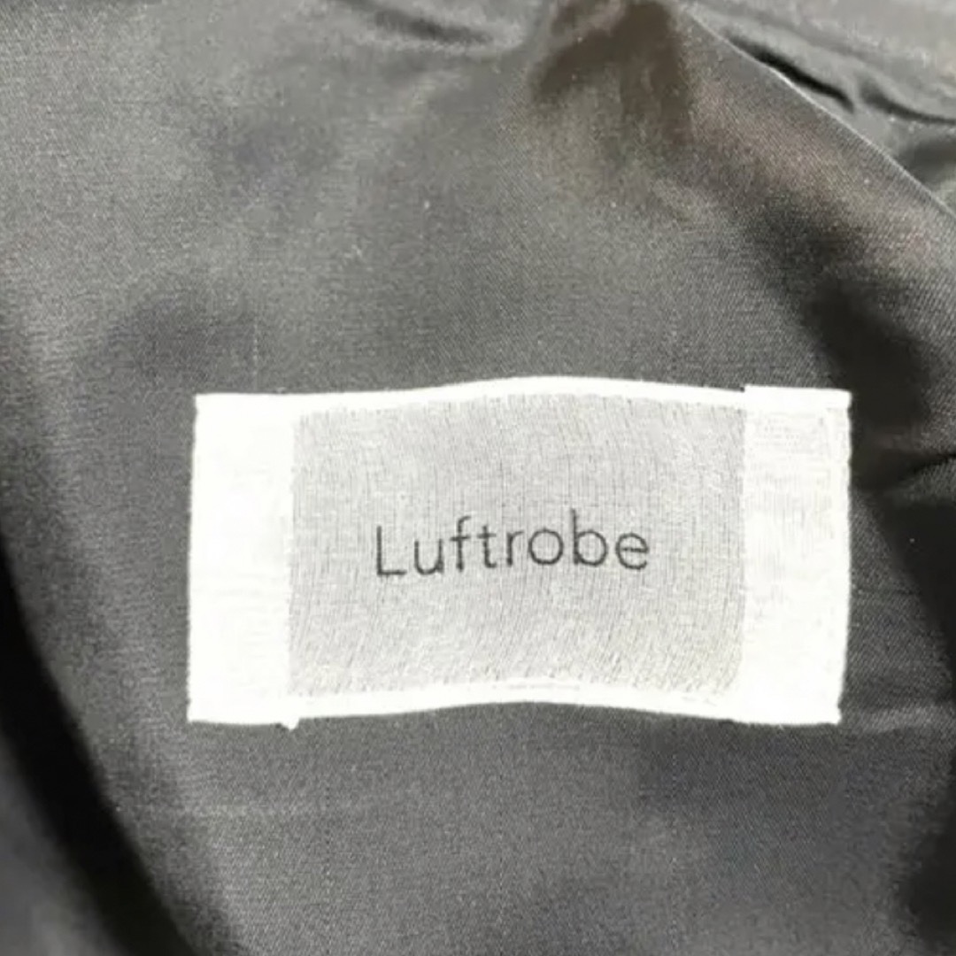 Luftrobe(ルフトローブ)のルフトローブ　ブラック　コクーンワンピース レディースのワンピース(ロングワンピース/マキシワンピース)の商品写真