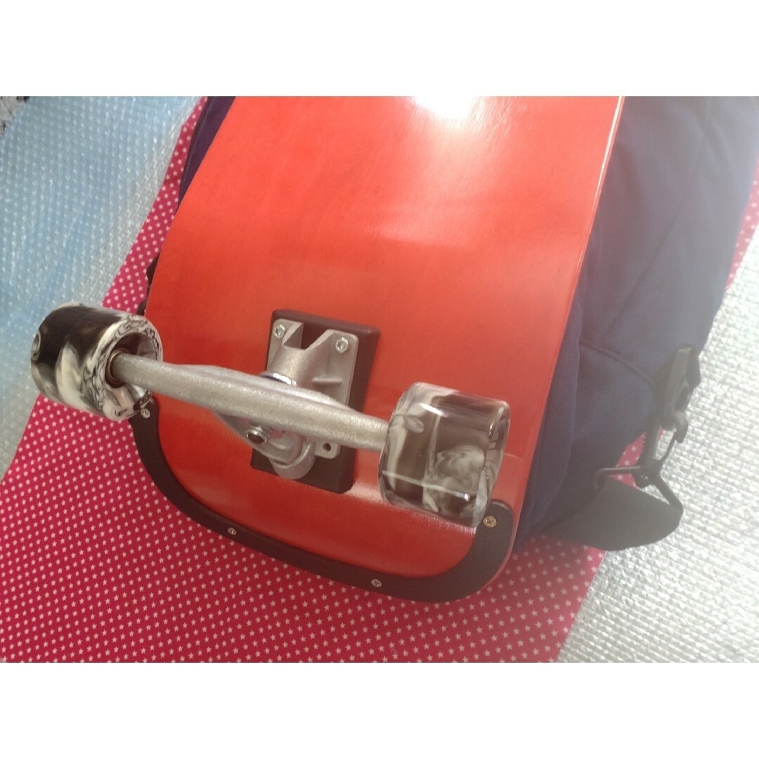 M<税送料4380円込>WOODY 有名コラボ キャリーB ネイビー/レッドMの