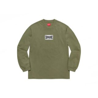 シュプリーム(Supreme)の"希少" Supreme Woven Label L/S TOP シュプリーム(Tシャツ/カットソー(七分/長袖))