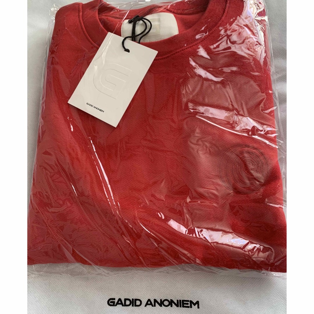 gadid anoniem スウェット　赤　新品