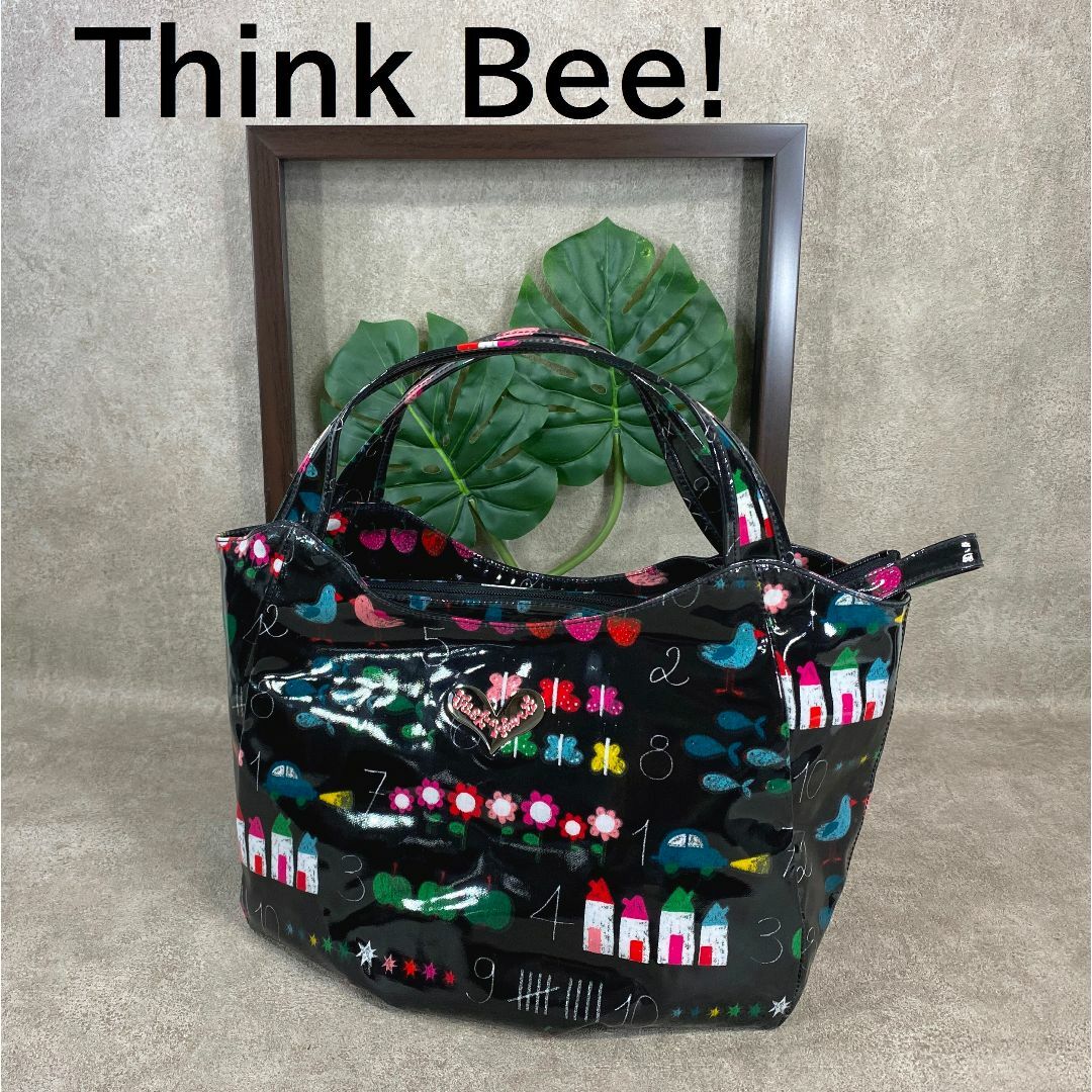Think Bee! - Think Bee！ シンクビー チョークアート PVC トートバッグ