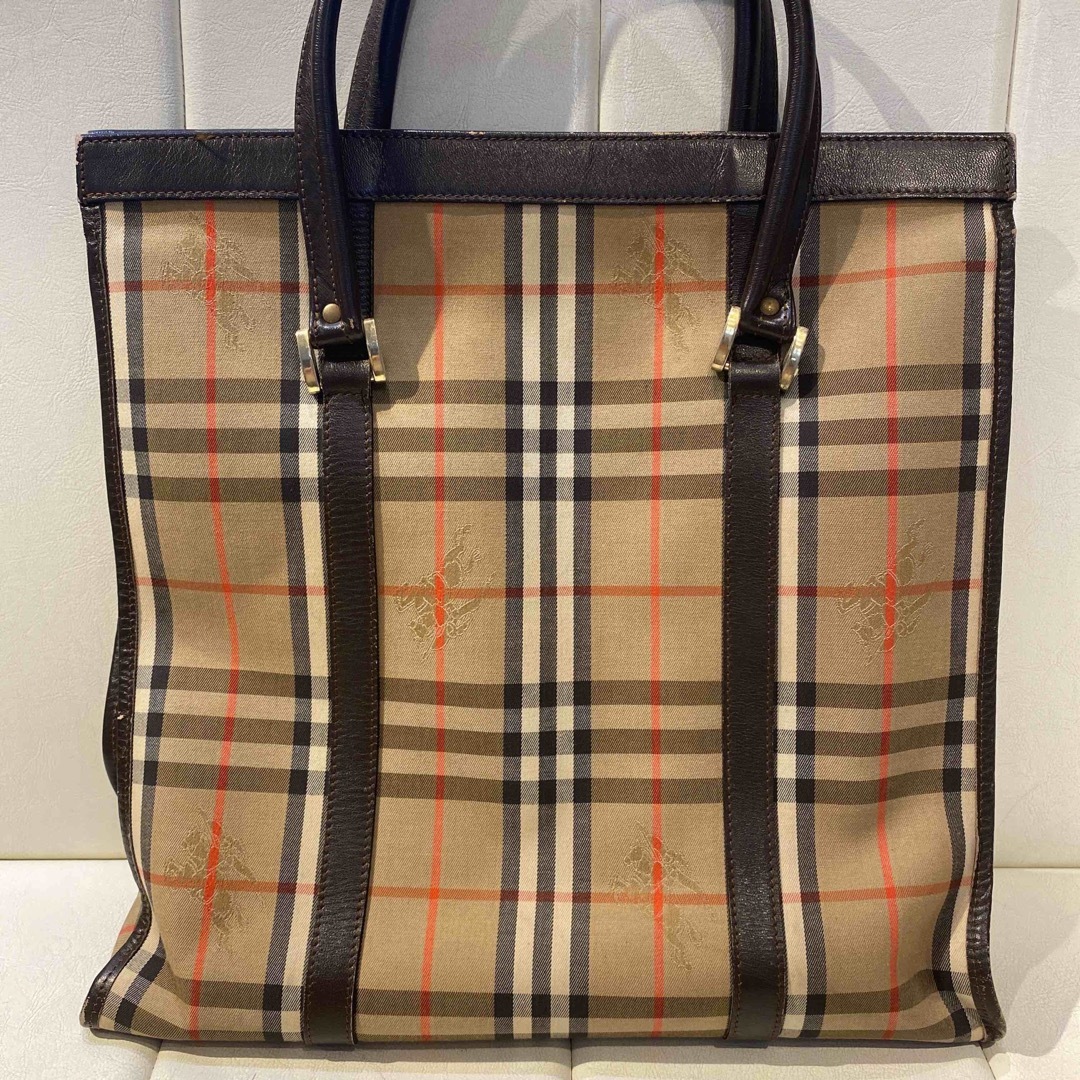 BURBERRY(バーバリー)の☆バーバリー☆ シャドーホース ノバチェック トートバッグ メンズのバッグ(トートバッグ)の商品写真