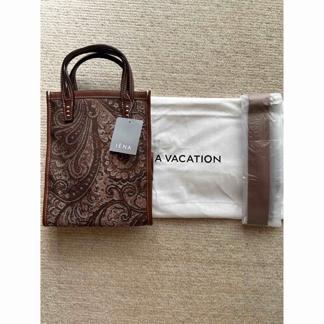 IENA♡A VACATION 別注ストラップトートバッグ