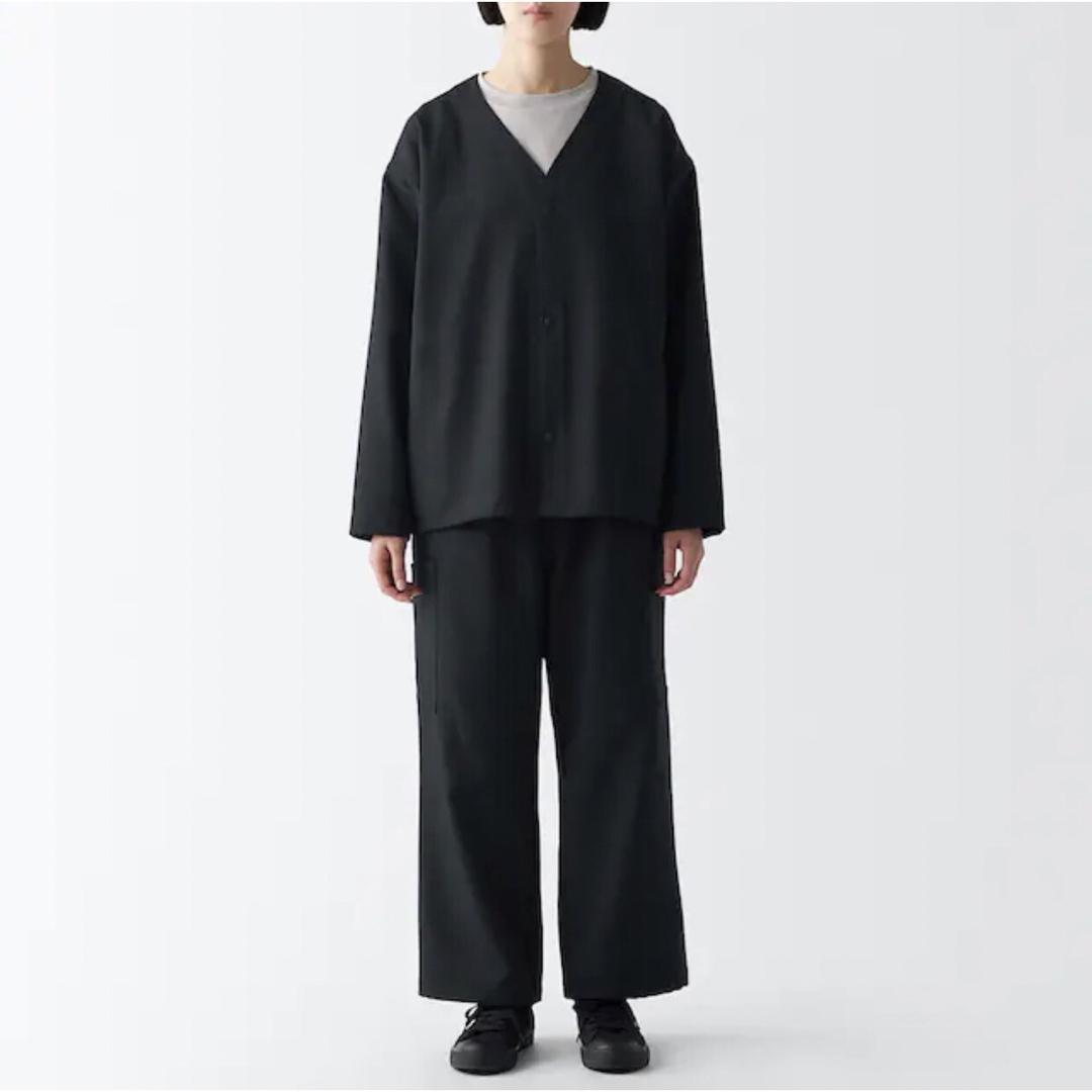 MUJI (無印良品) - 無印良品汚れが落ちやすいノーカラージャケット