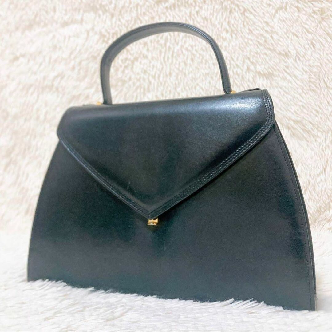 【美品】ジバンシー フォーマルハンドバッグ GIVENCHY SACSレザー