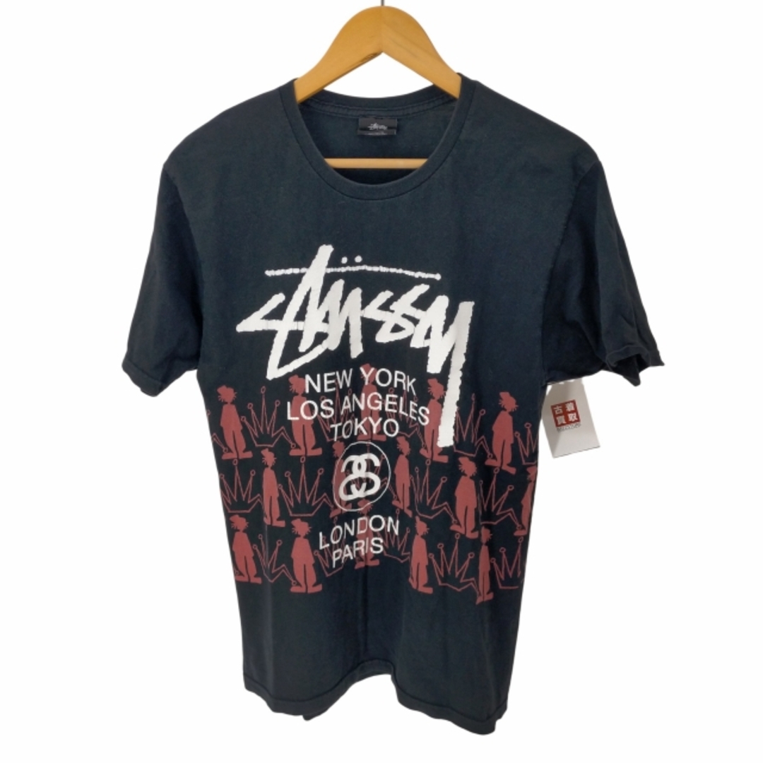 Stussy(ステューシー) ワールドツアー シャドーマンプリント Tシャツ