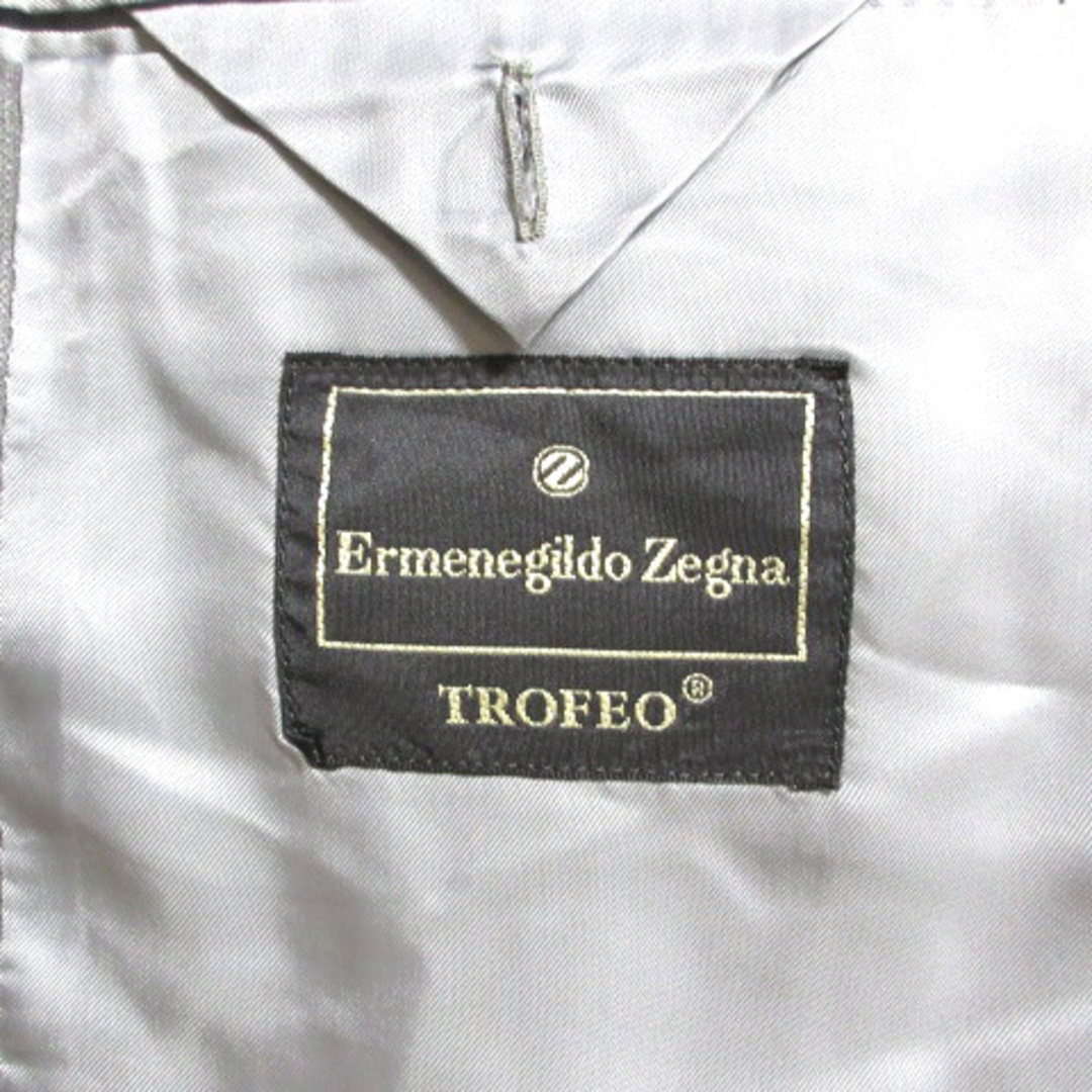 Ermenegildo Zegna(エルメネジルドゼニア)のエルメネジルドゼニア TROFEO スーツ 52 XL相当 グレー ■GY09 メンズのスーツ(セットアップ)の商品写真