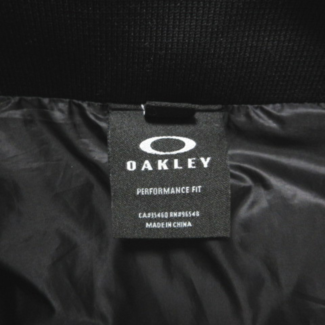 Oakley - オークリー 中綿ジャケット ゴルフ ウェア ライン 黒