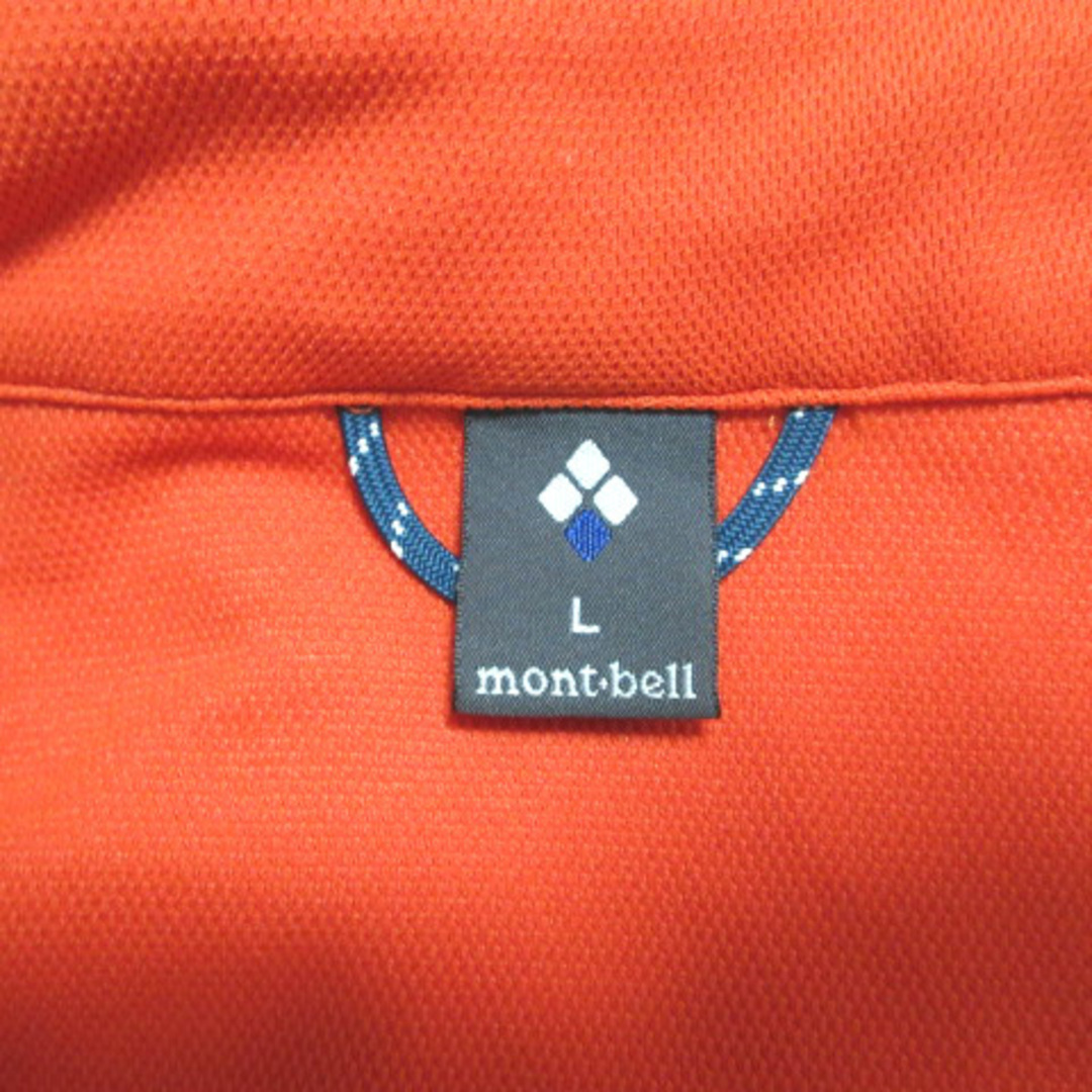 mont bell(モンベル)のモンベル ライトシェルサイクルジャケット ポケッタブル L 赤 ORG  スポーツ/アウトドアのスポーツ/アウトドア その他(その他)の商品写真