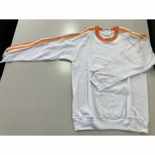 体操服　長袖シャツ　オレンジ　150サイズ(Tシャツ/カットソー)