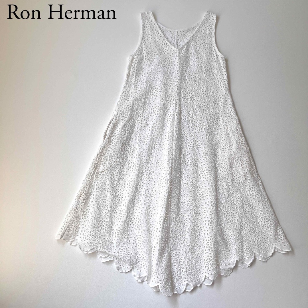 Ron Herman(ロンハーマン)のRonherman ロンハーマン　ロングワンピース　レース　フレア レディースのワンピース(ロングワンピース/マキシワンピース)の商品写真